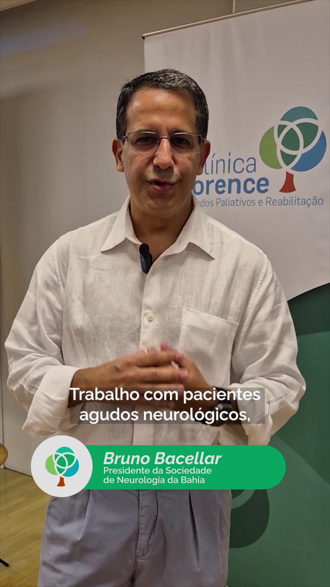 Médico que confia na Florence