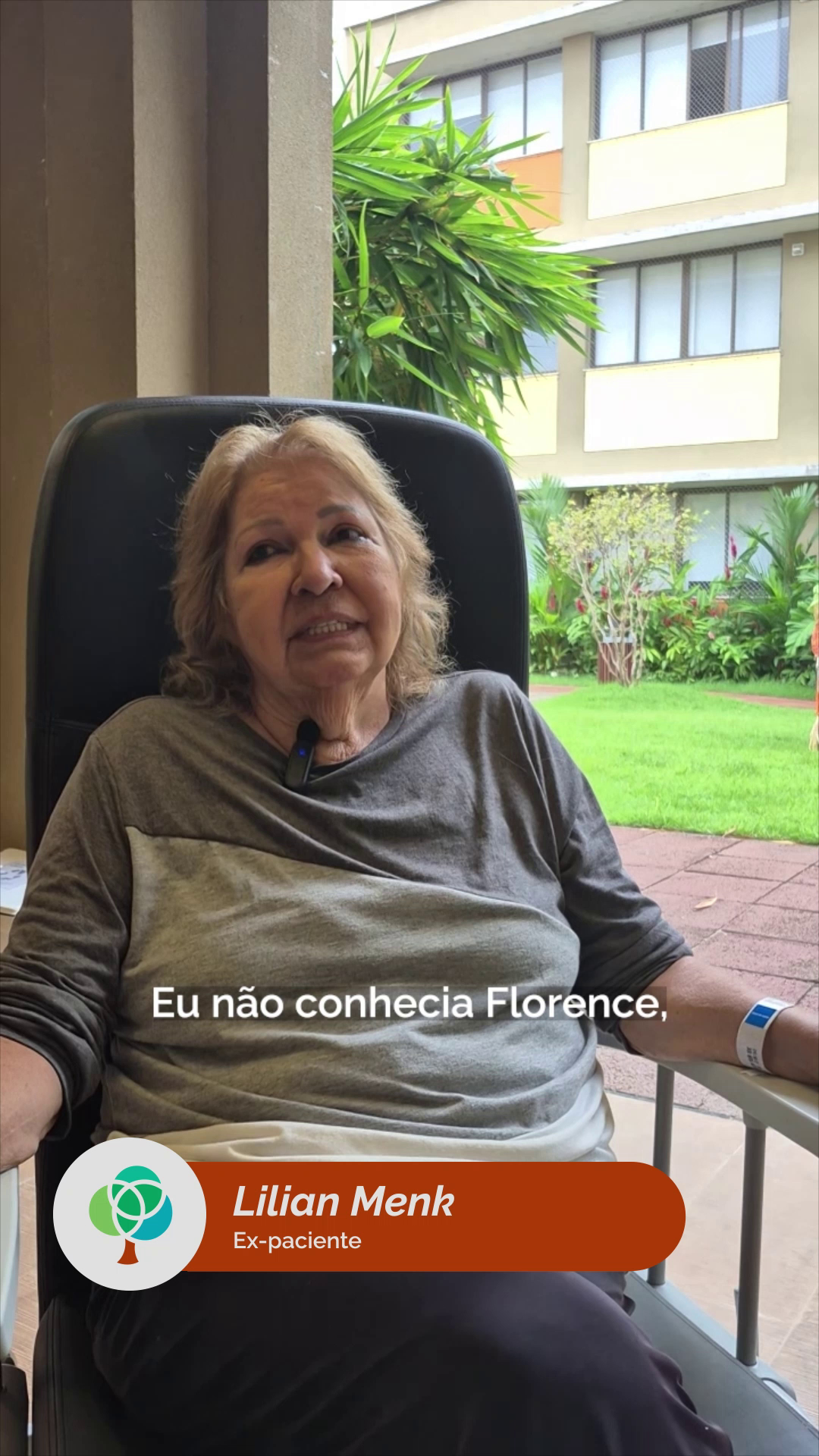 Paciente que retomou conquistas