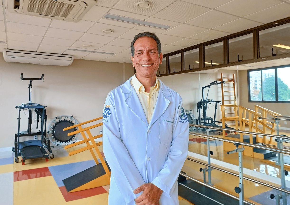 Dr. Jamary Oliveira é o responsável pela Linha de Cuidado "Reabilitação Pós AVC" na Unidade Salvador da Clínica Florence